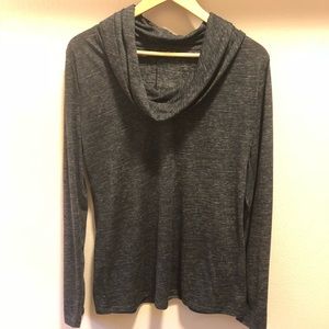 GAP dark grey cowl neck T-shirt